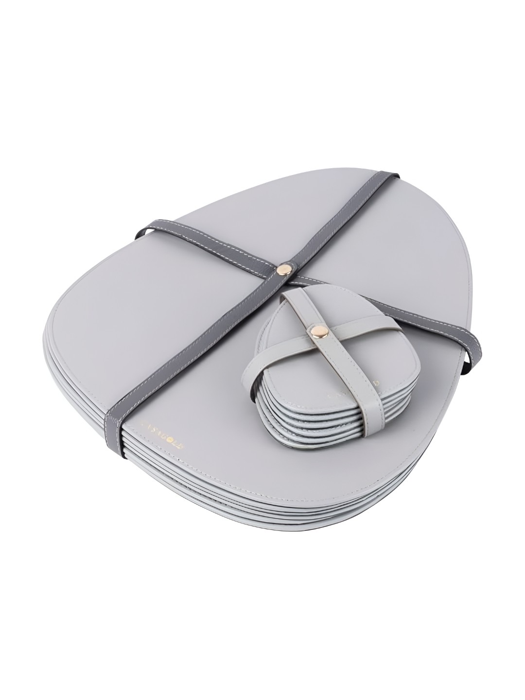 

CasaGold Grey 6 Pieces Heat Resistant Dining Table Placemats