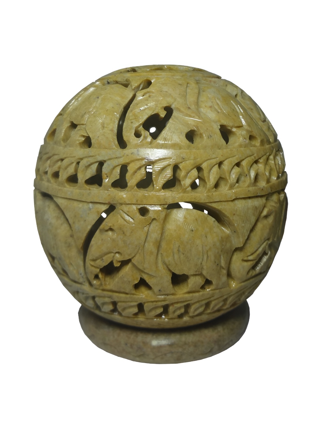 

Avinash Handicrafts Green Candle Holder