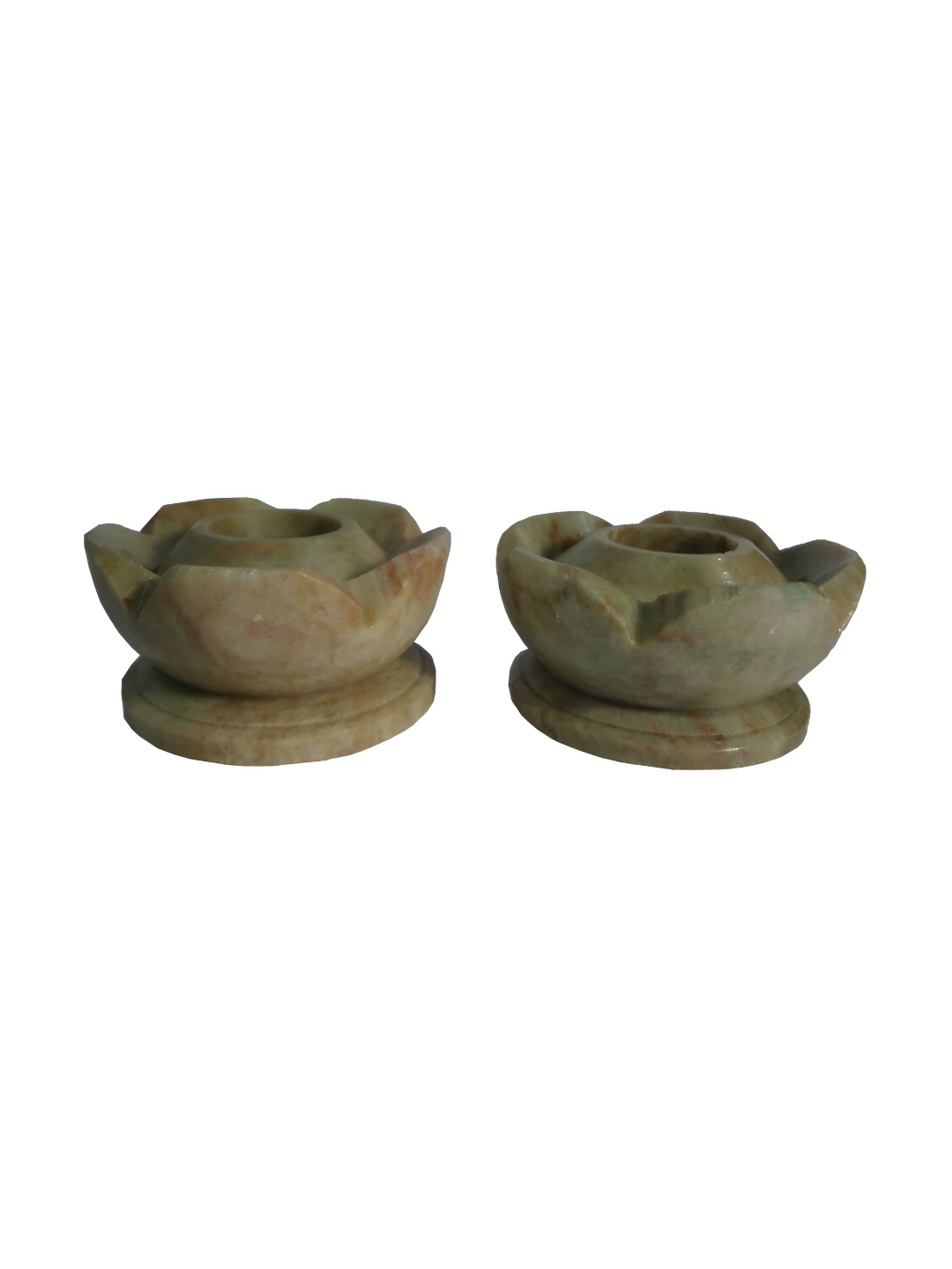 

Avinash Handicrafts Grey 2 Pieces Candle Holder