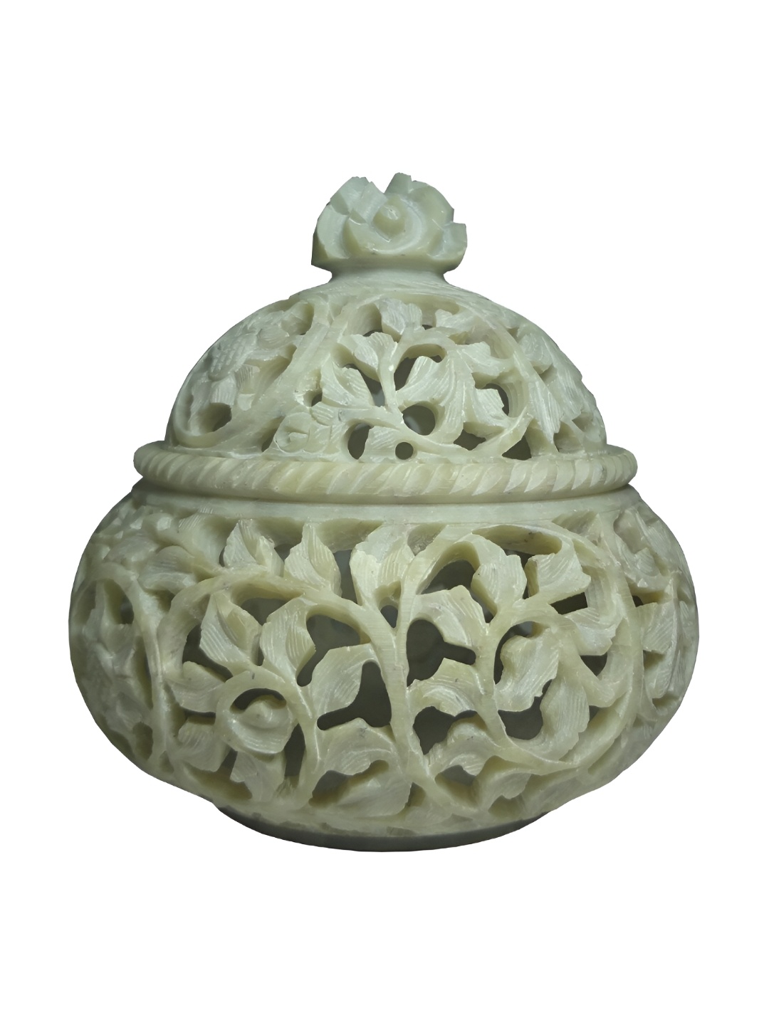 

Avinash Handicrafts Green Candle Holder