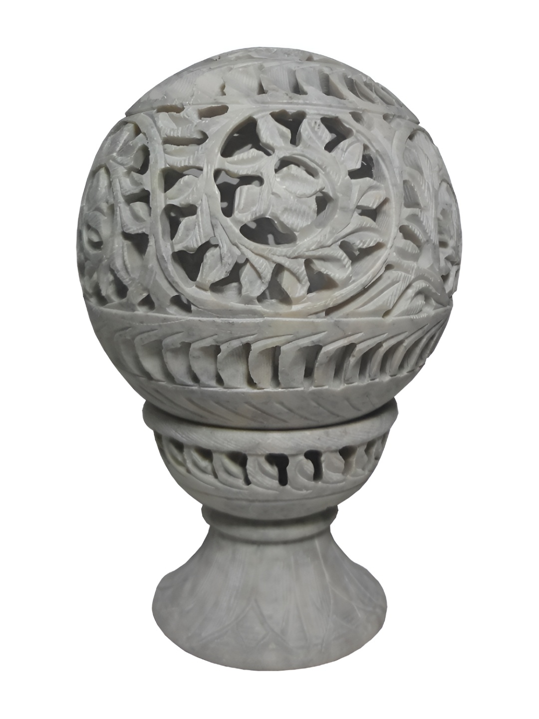 

Avinash Handicrafts Grey Candle Holder