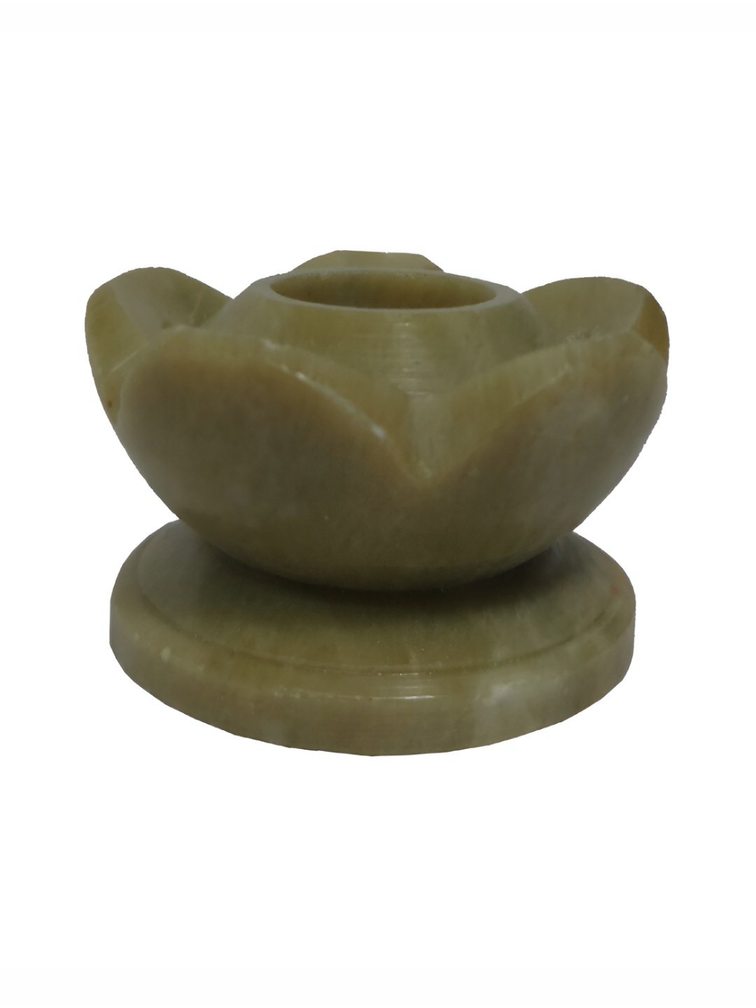 

Avinash Handicrafts Beige Stoneware Flower Shape Candle Holder