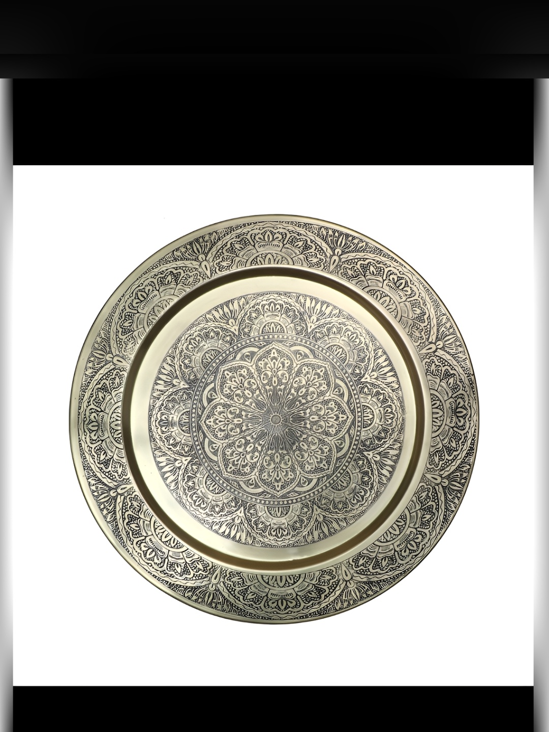 

Cocovey Homes Gold Toned Textured Metal Wall Decor