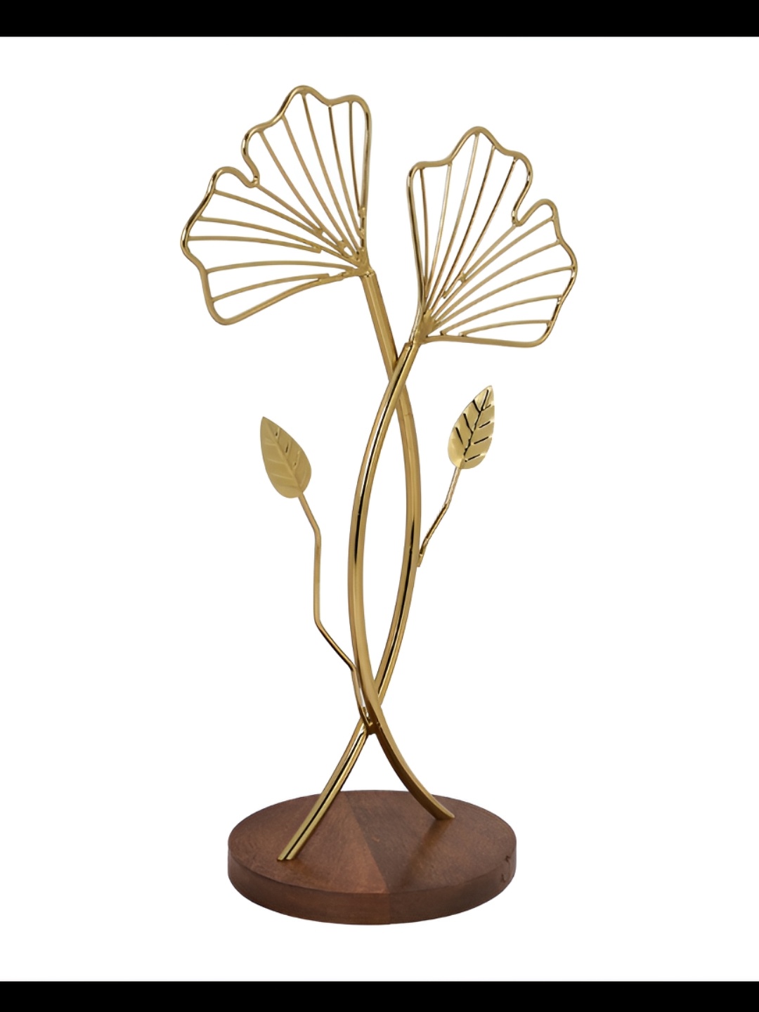 

Cocovey Homes Gold Toned & Brown Brass Showpiece