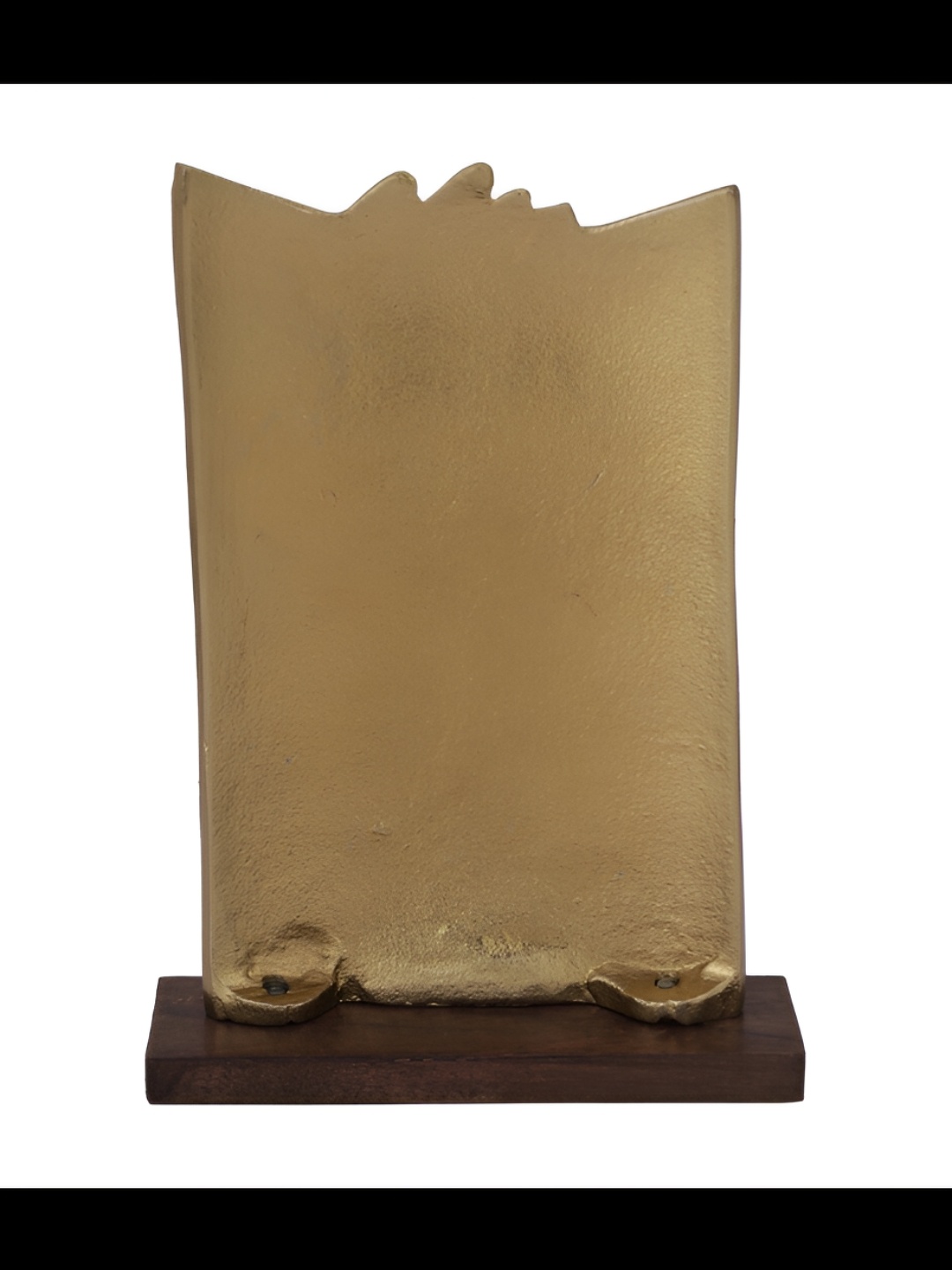 

Cocovey Homes Gold Toned & Brown Aluminium Showpiece