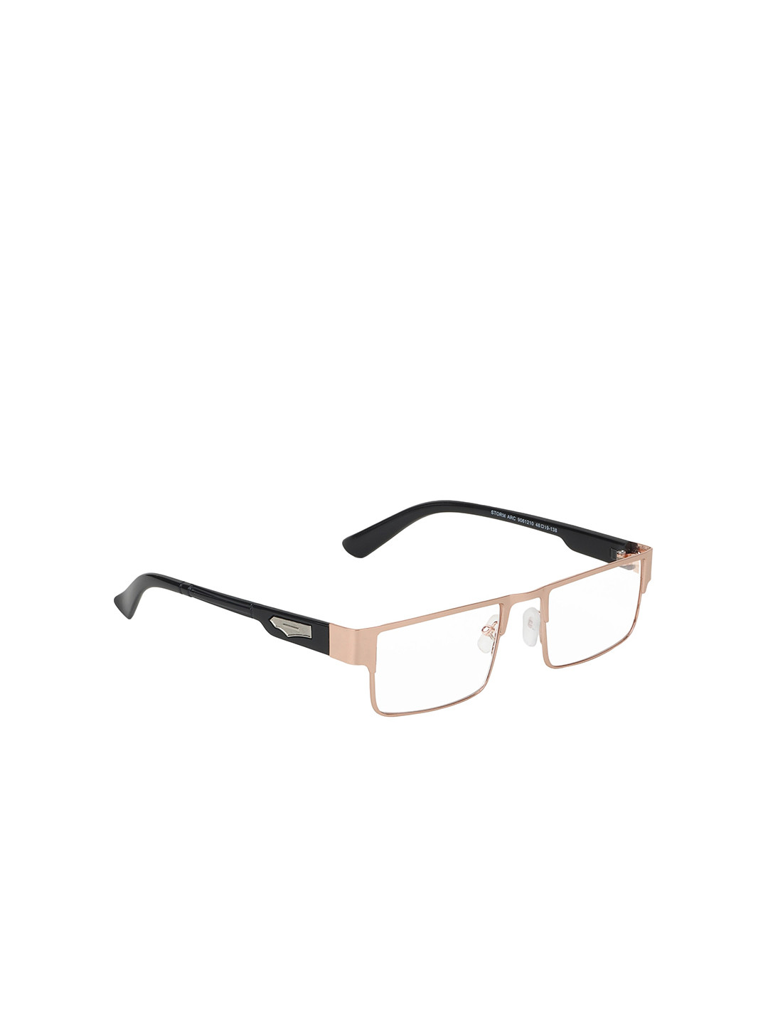 

ALIGATORR Unisex Square Sunglasses with UV Protected Lens, Transparent