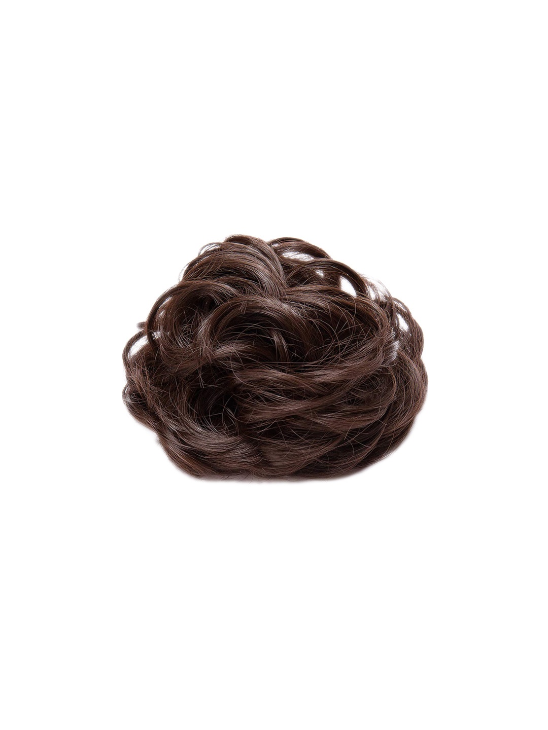 

Krelin 2-Pcs Messy Curly Hair Bun Extensions - Brown