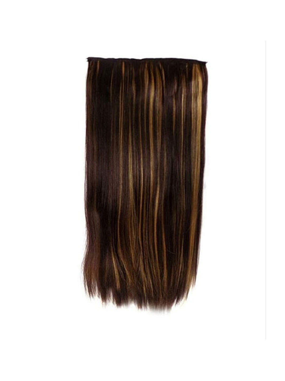 

Krelin 5 Clip-In Synthetic Straight Hair Extensions - Brown 12