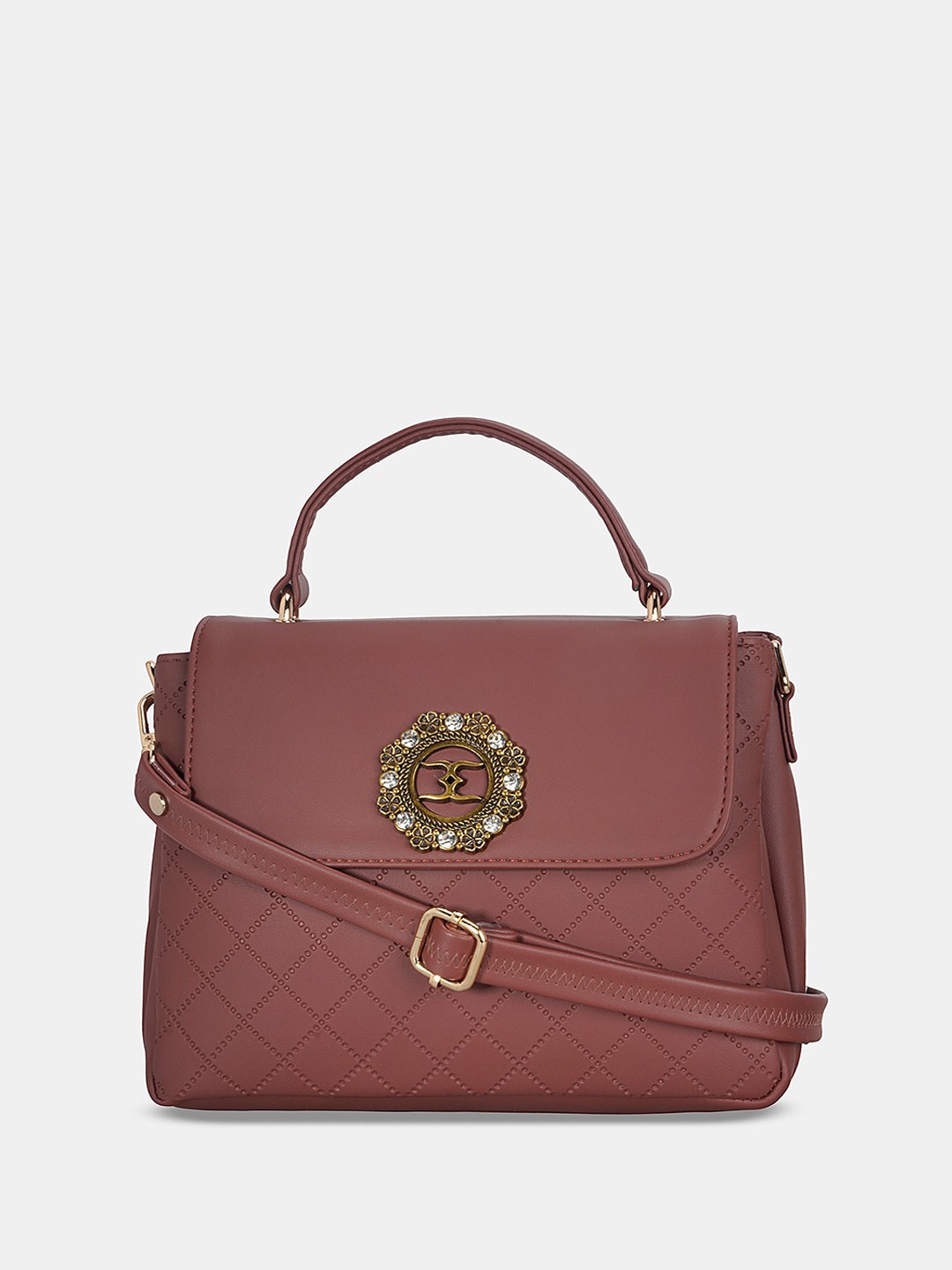 

ESBEDA Self Designed Sling Bag, Rust