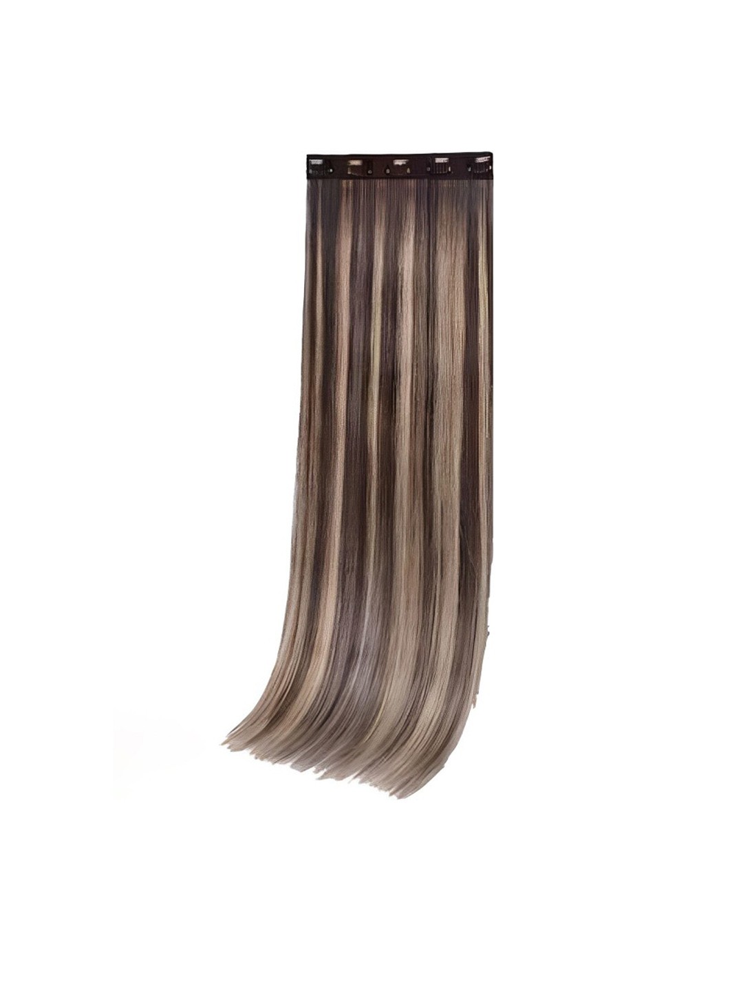 

VAGHBHATT 5 Clip-In Synthetic Straight Hair Extensions - Brown 13