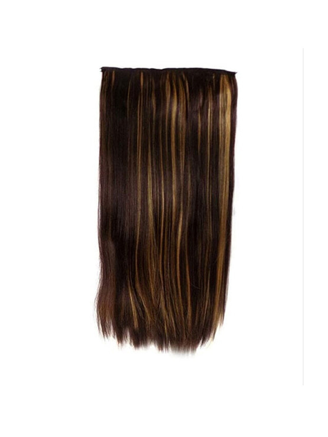 

VAGHBHATT 5 Clip-In Synthetic Straight Hair Extensions - Brown 12