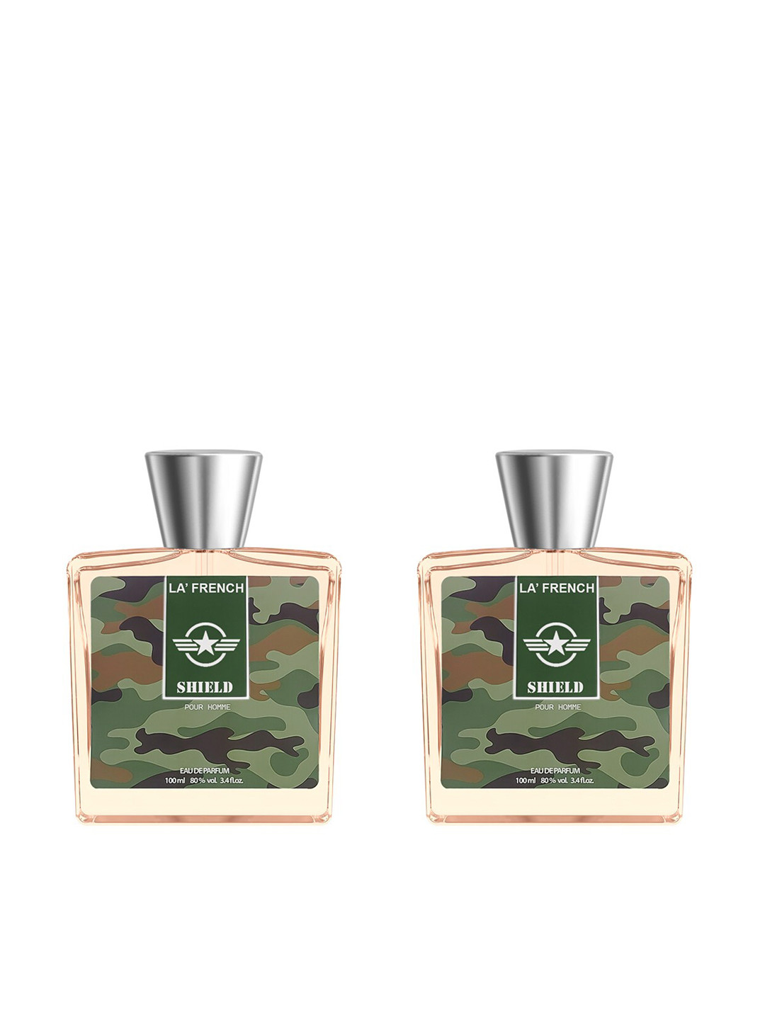 

La French Men Shield Eau De Parfum - 100ml Each, Green