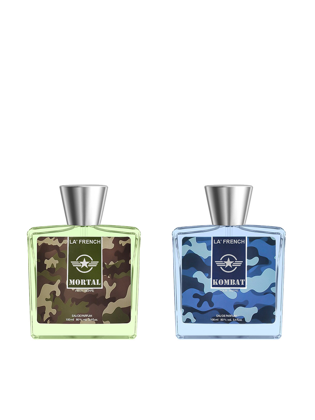 

La French Set Of 2 Mortal & Kombat Eau De Parfum - 100ml Each, Blue