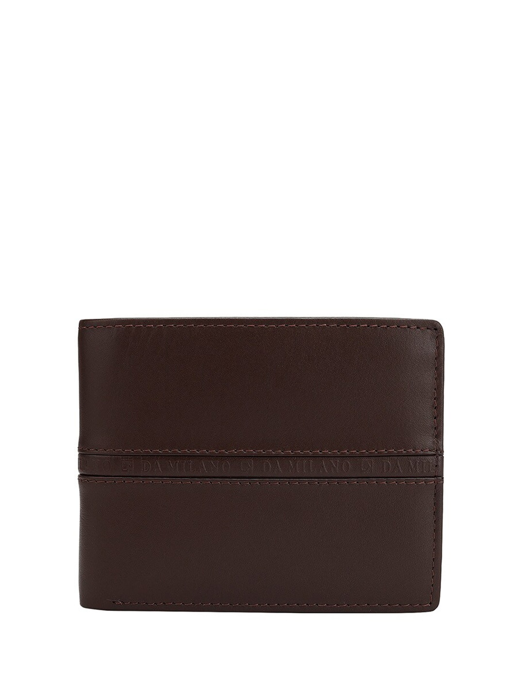 

Da Milano Men Leather Wallets, Brown