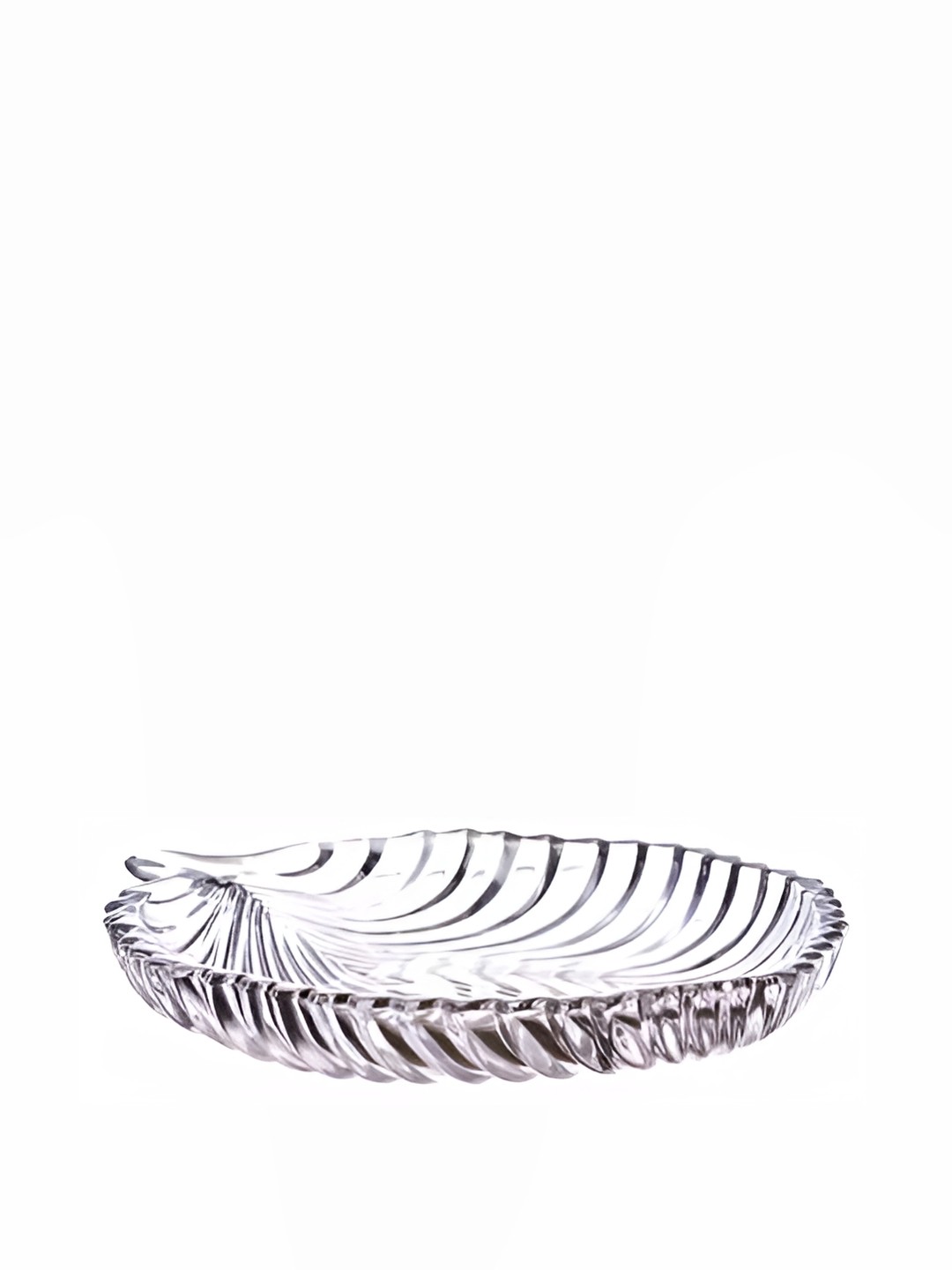 

Afast Transparent Glass Dishwasher Safe Platter