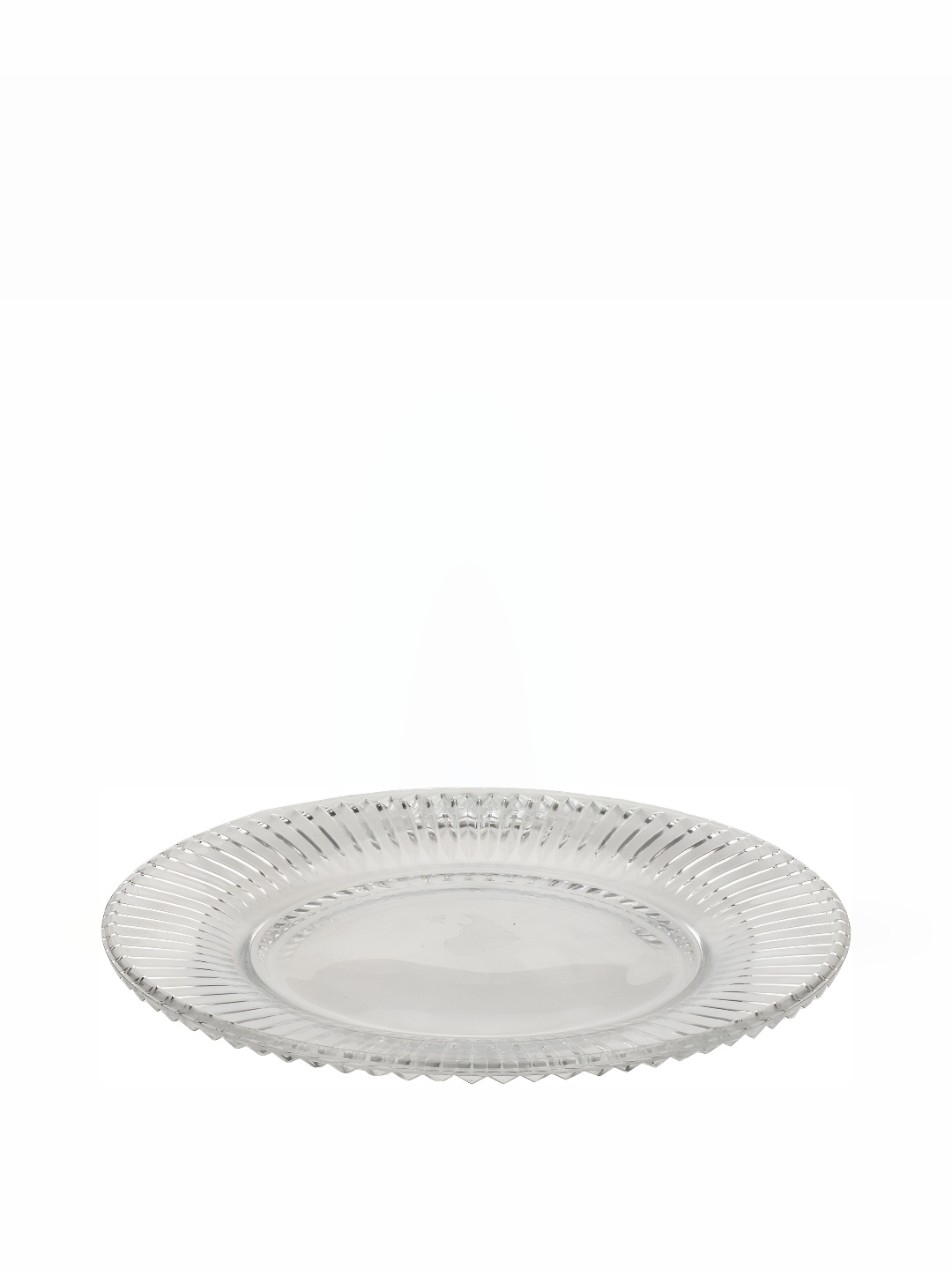 

Afast Transparent Dishwasher Safe Glass Transparent Plate