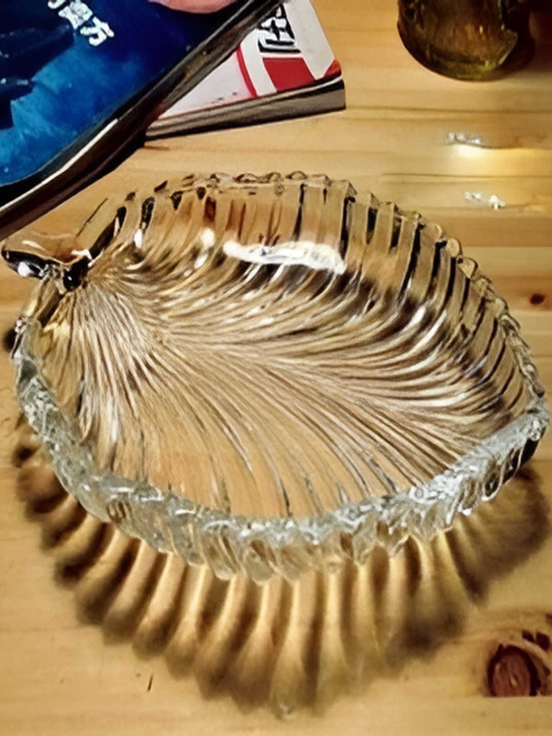 

Afast Transparent Dishwasher Safe Glass Food Platter