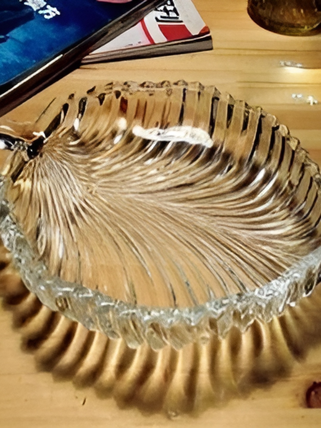 

Afast Transparent Glass Dishwasher Safe Fruit and Vegetable Basket