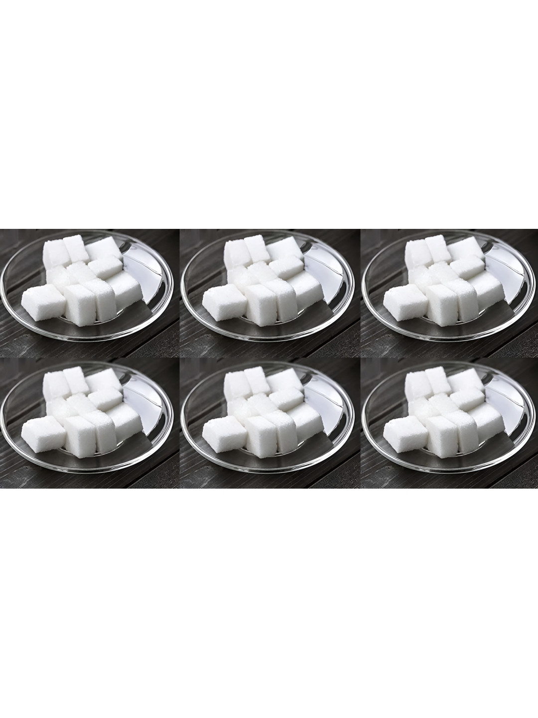 

Afast Transparent 6 Pcs Glass Dishwasher Safe Fruit and Vegetable Basket