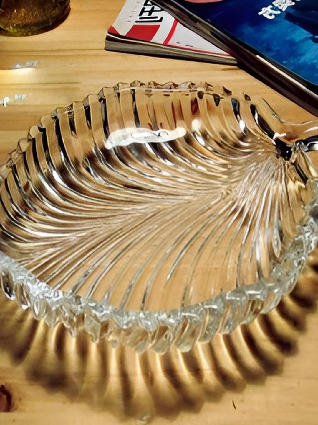 

Afast Transparent Glass Dishwasher Safe Fruit and Vegetable Basket