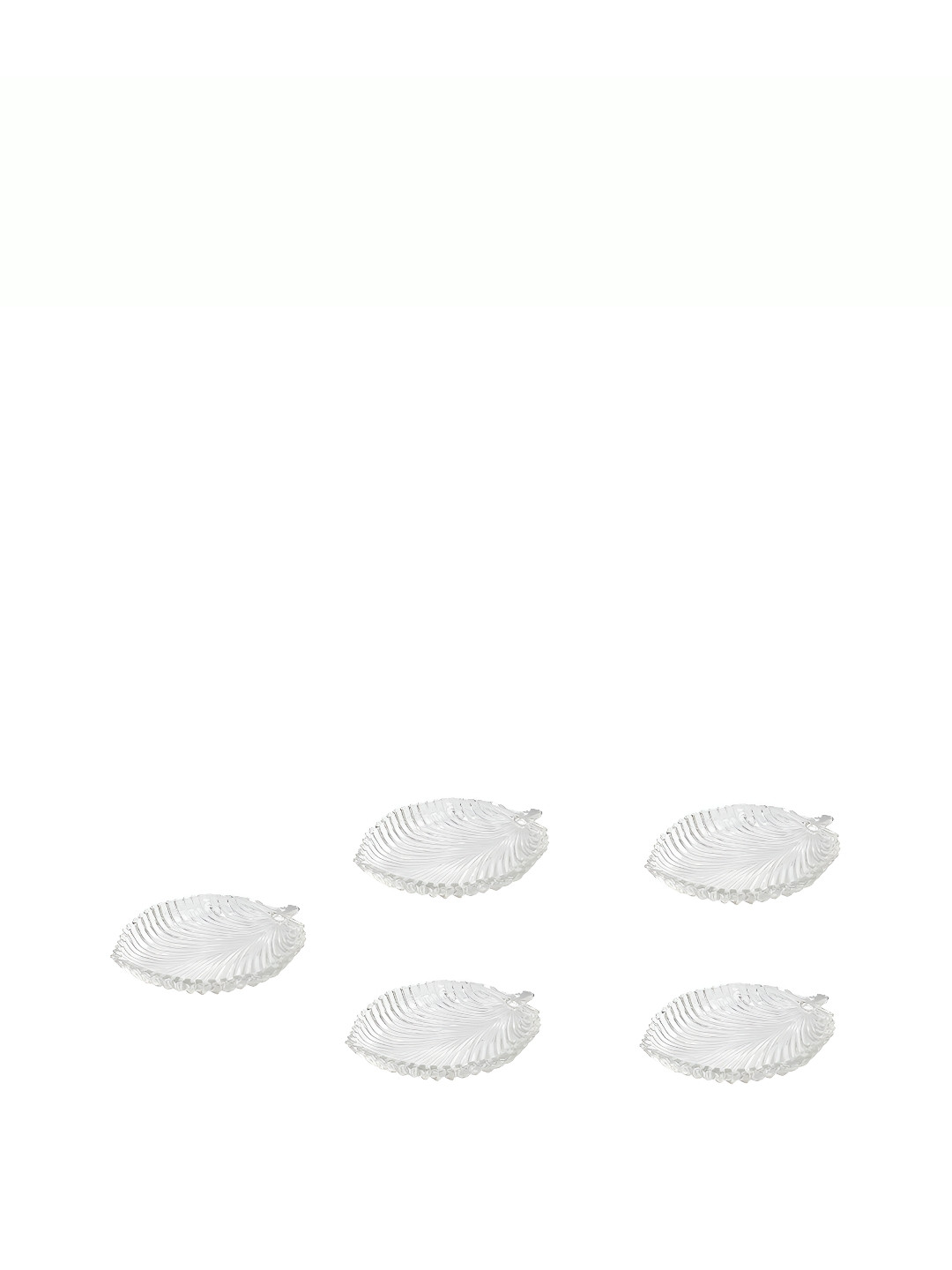 

Afast Transparent 5 Pcs Glass Dishwasher Safe Fruit and Vegetable Basket