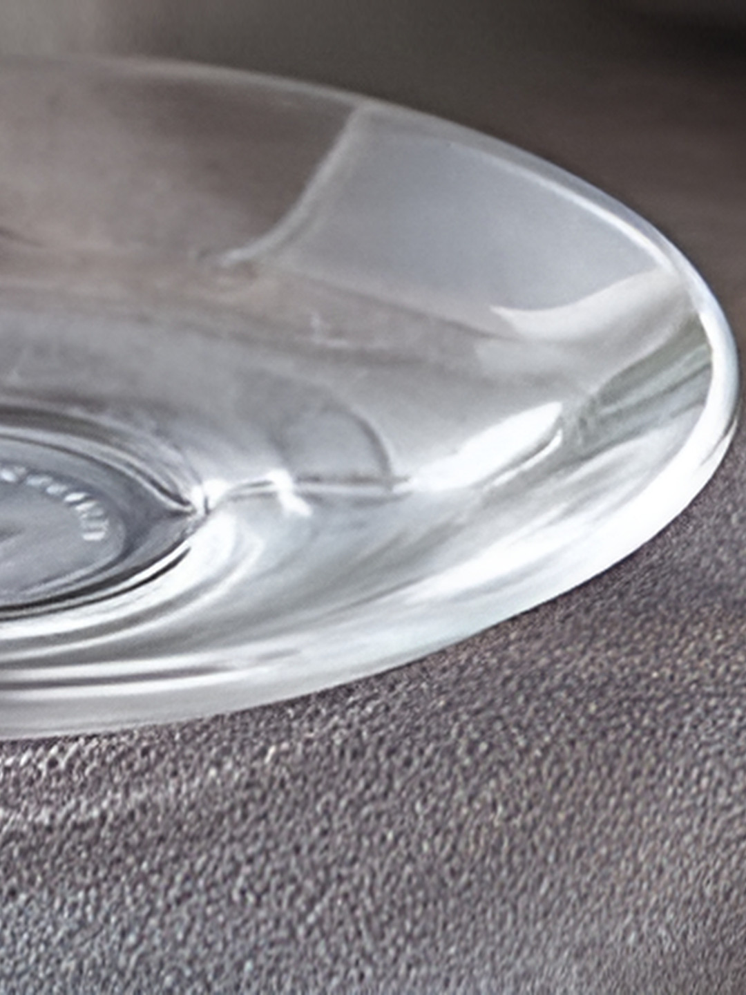 

Afast Transparent Glass Dishwasher Safe Platter