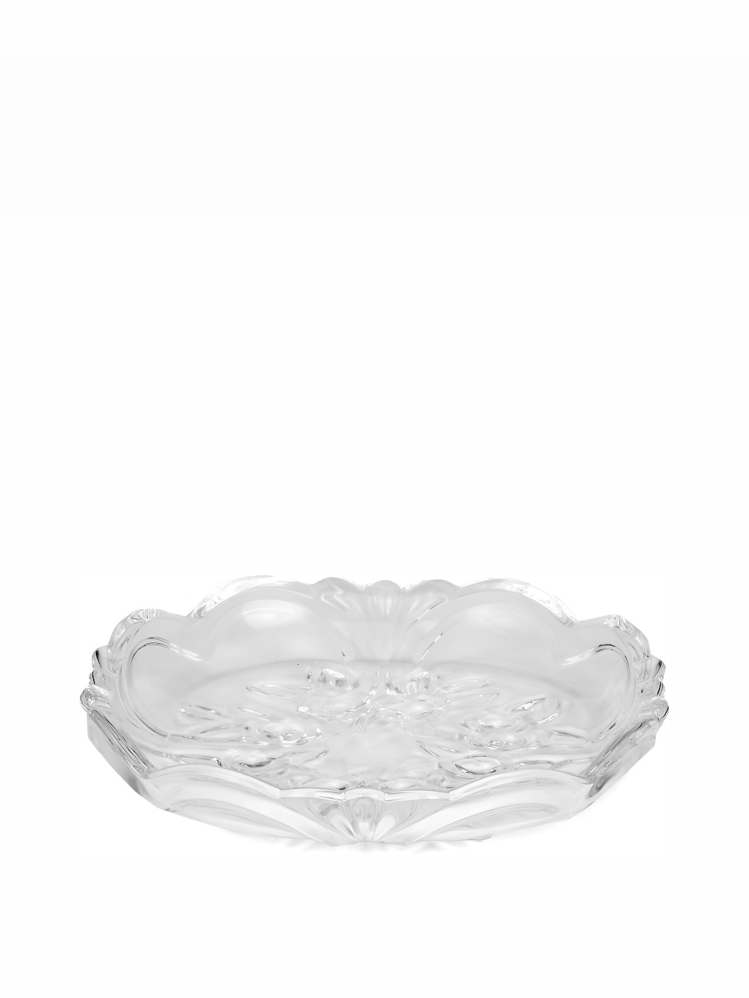 

Afast Transparent Glass Dishwasher Safe Platter