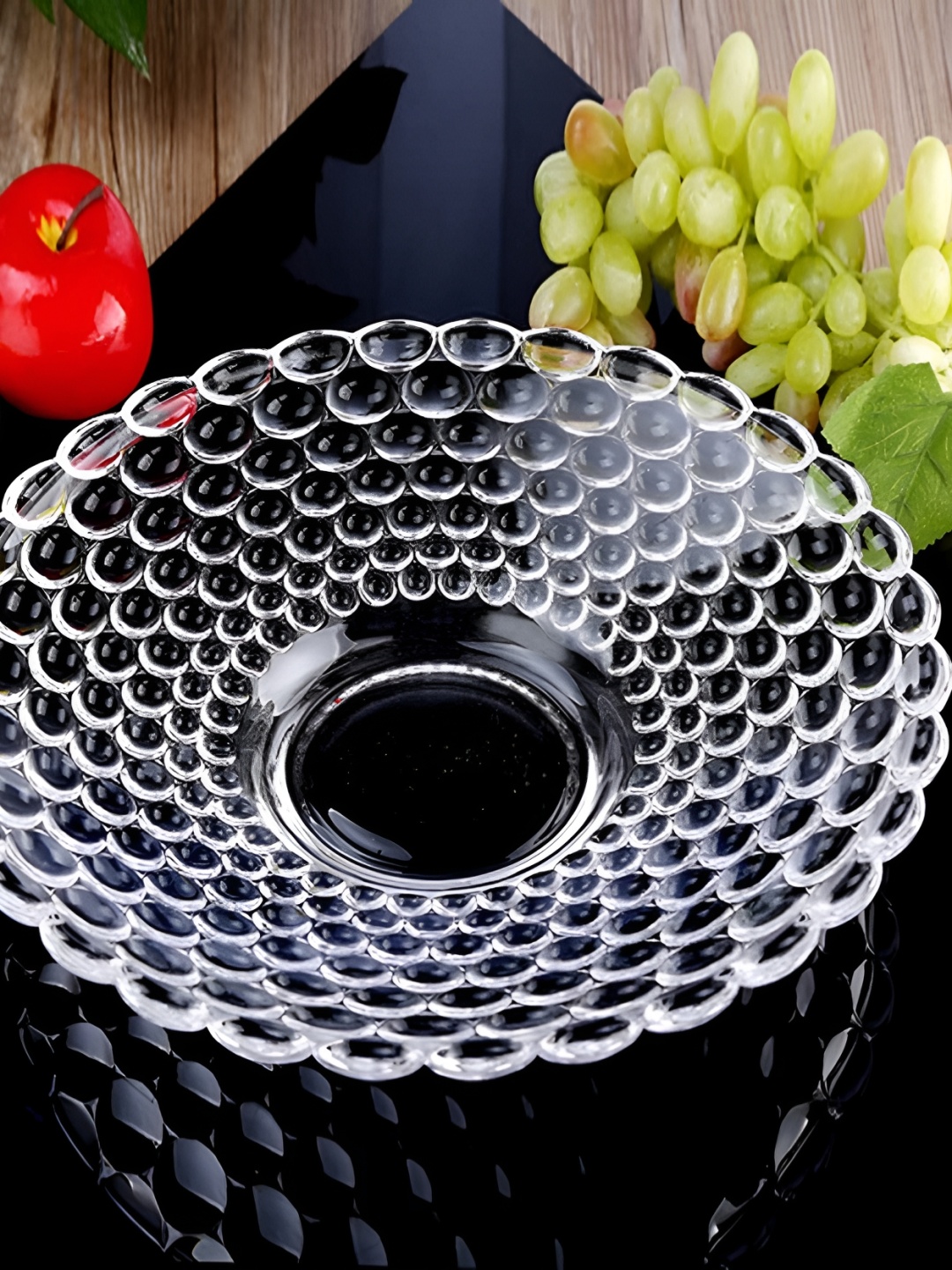 

Afast Transparent Dishwasher Safe Glass Food Platter
