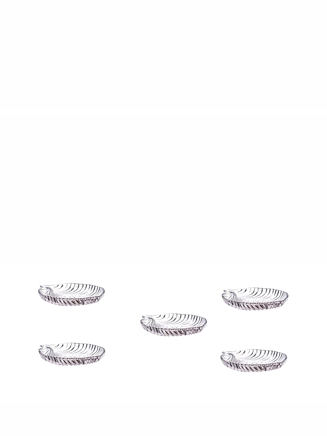 

Afast Transparent 5 Pcs Glass Dishwasher Safe Fruit and Vegetable Basket