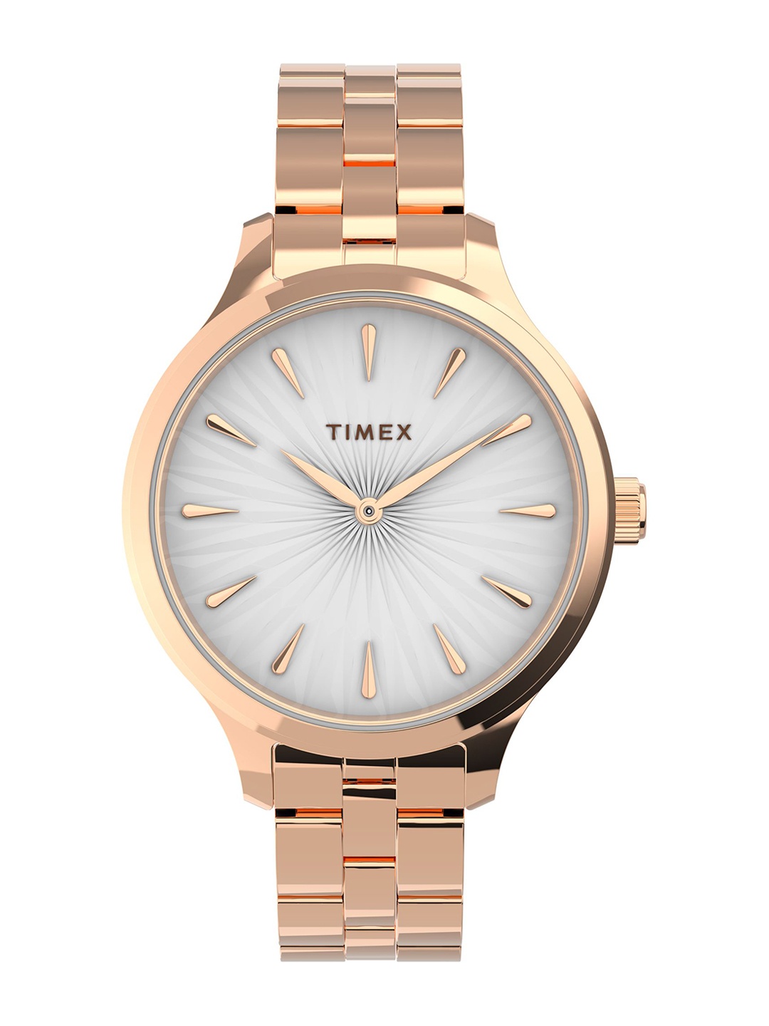 

Timex Women Stainless Steel Straps Analogue Watch TW2V06300UJ, White