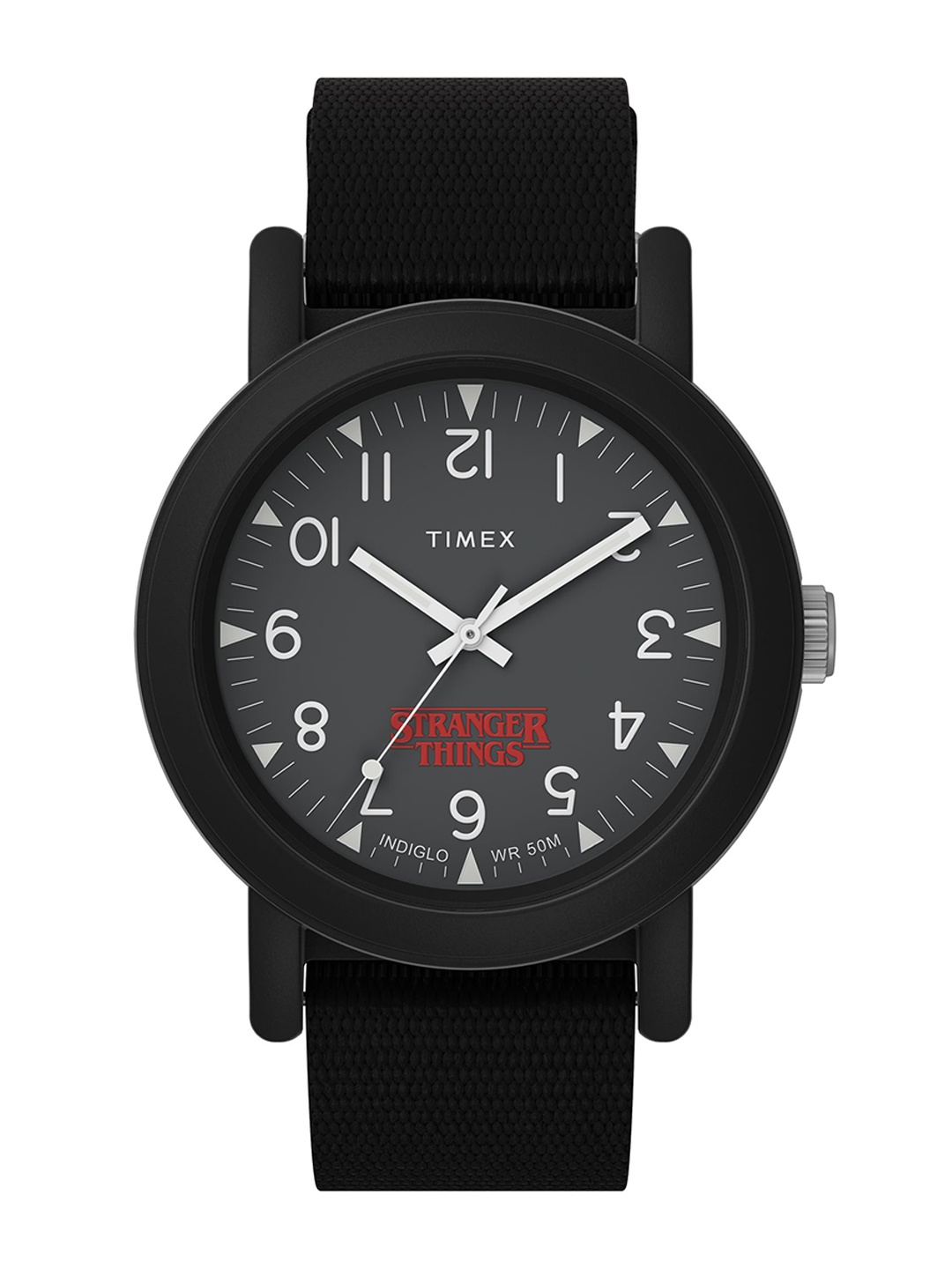 

Timex Unisex Round Analogue Watch TW2V50800X8, Black