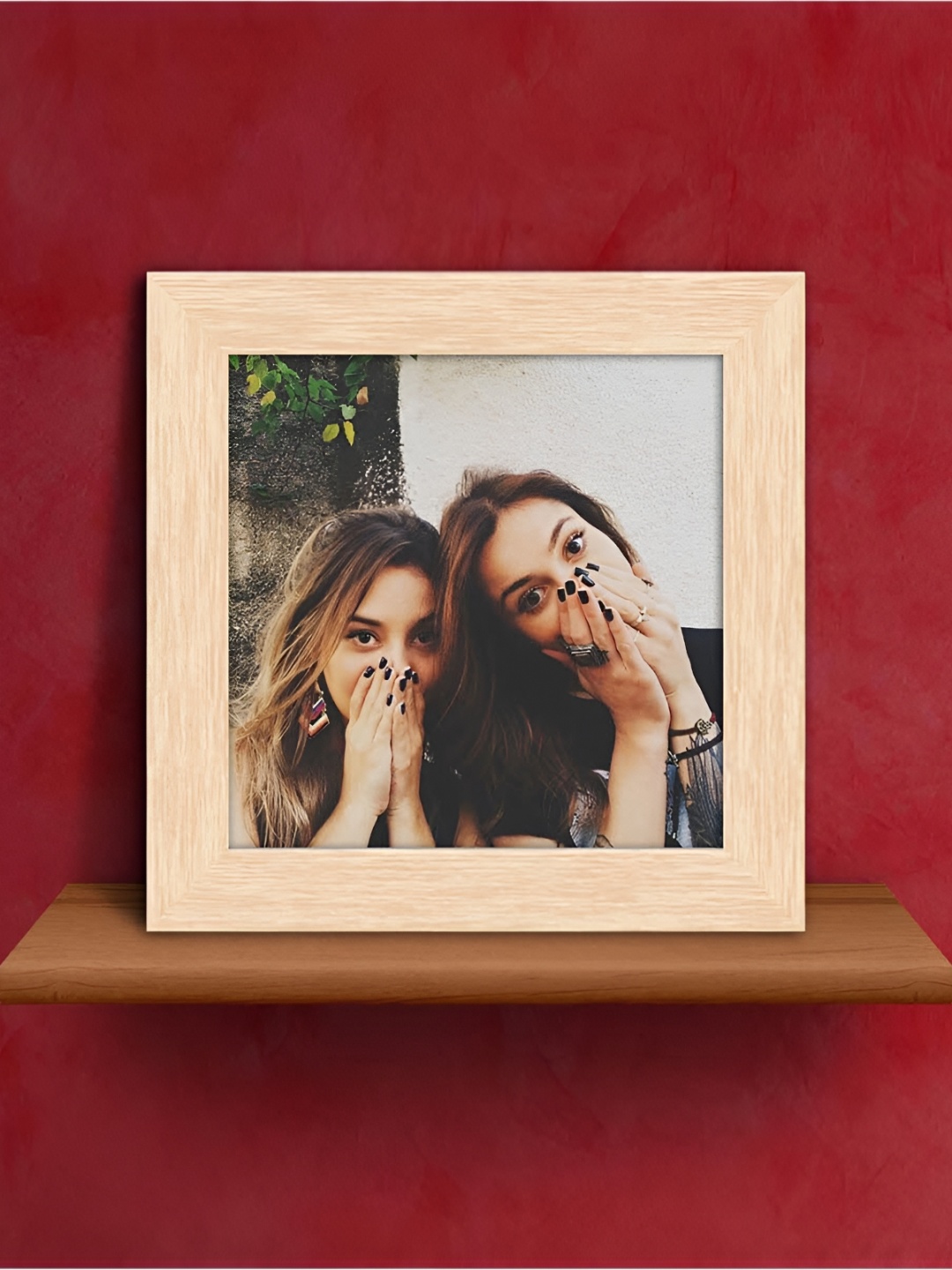 

ArtzFolio Camel Brown Wood Table Photo Frames