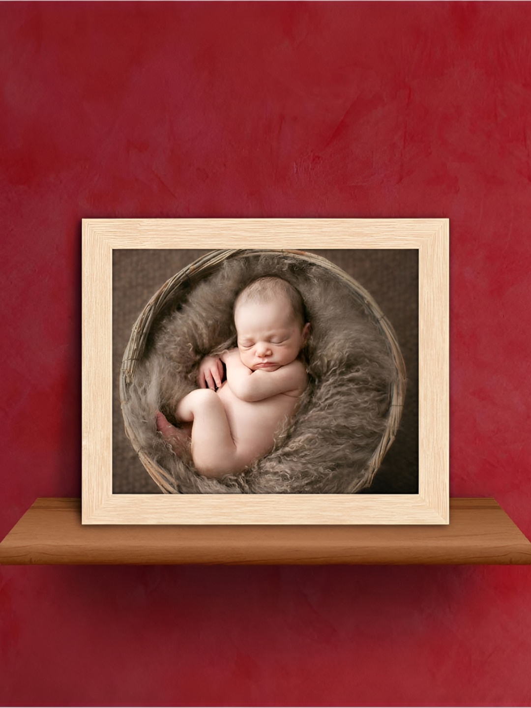 

ArtzFolio Camel Brown Wood Table Photo Frames