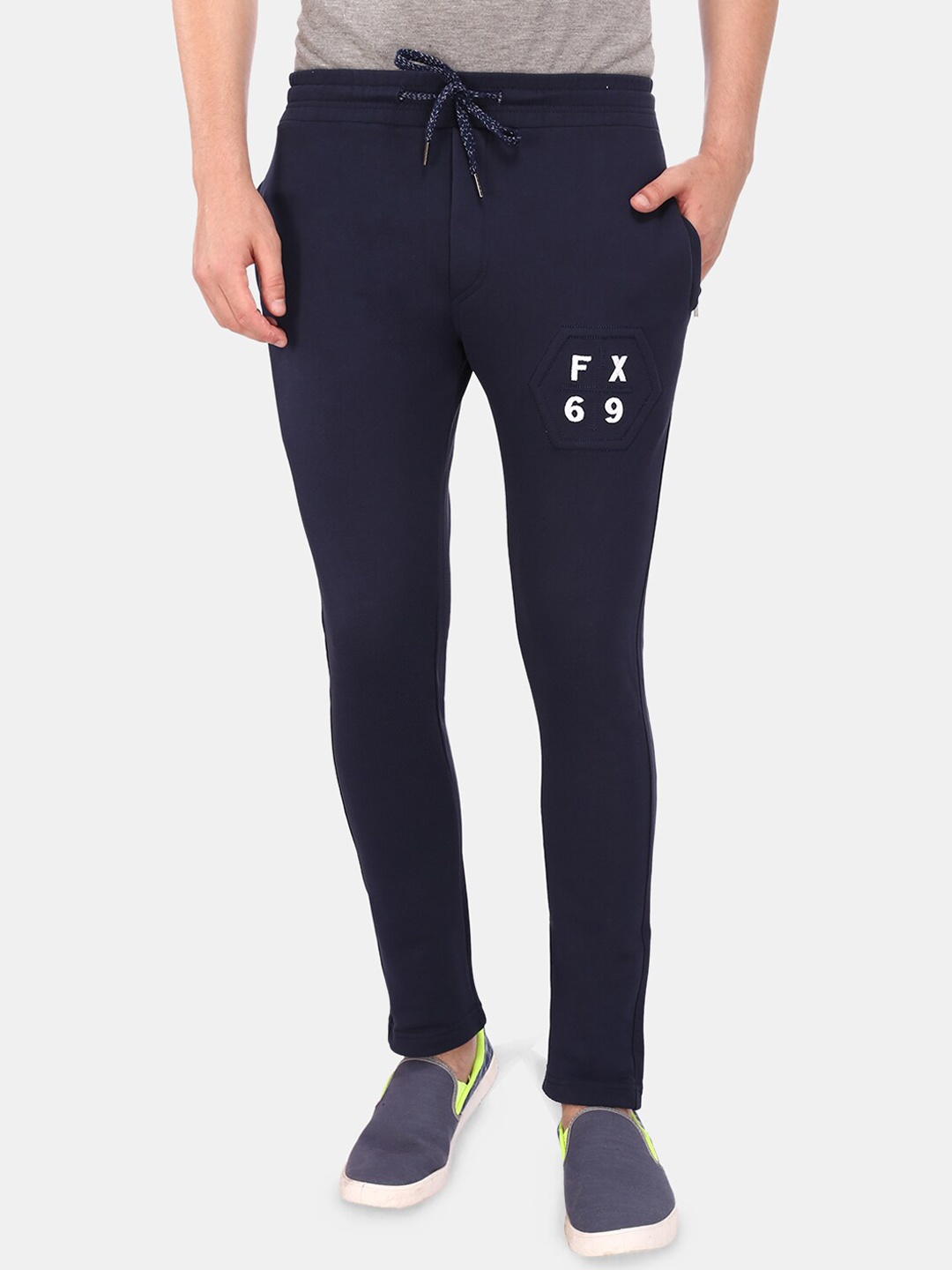 

FILMAX ORIGINALS Men Slim Fit Therma-Fit Track Pant, Navy blue