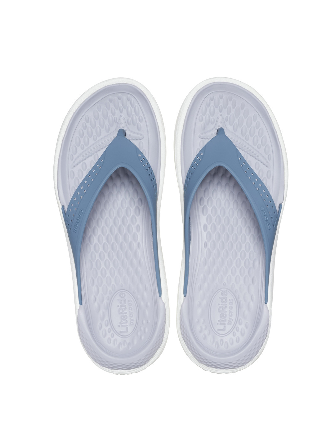 

Crocs Unisex Croslite Thong Flip-Flops, Blue