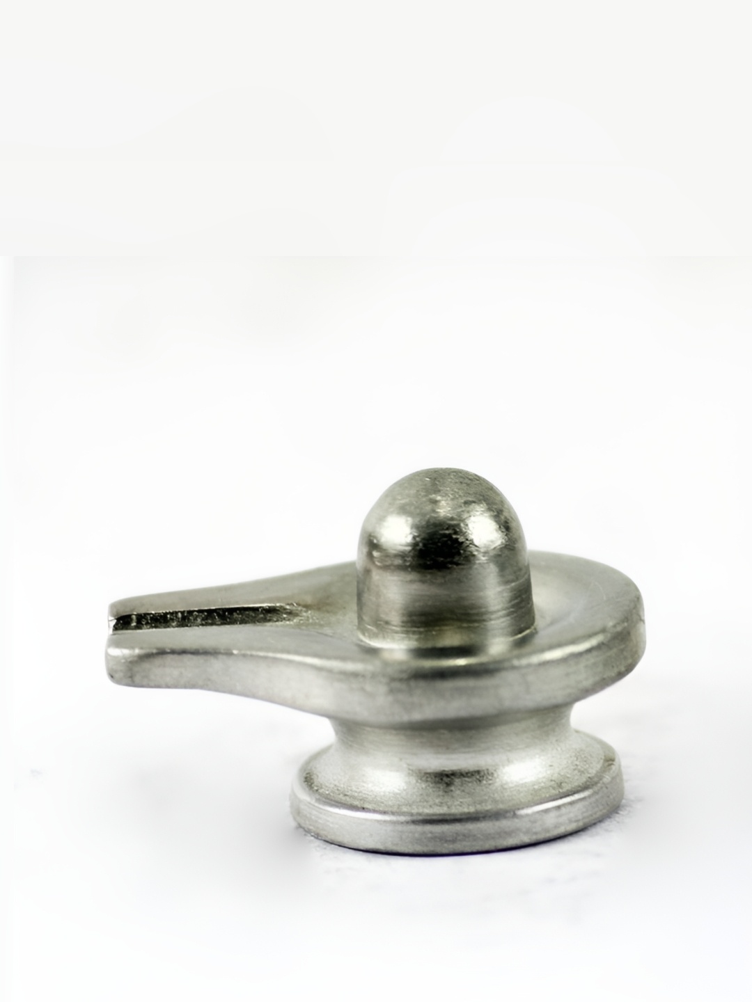 

Navyaksh Silver Toned Energised Natural Parad Shivling Showpiece