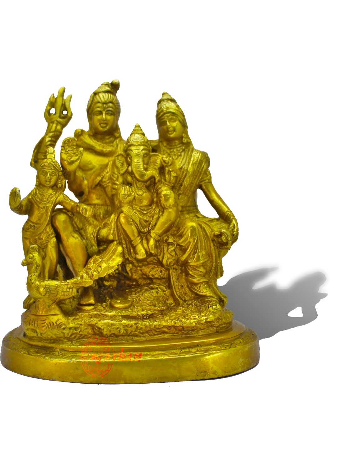 

Navyaksh Gold Toned Brass Religious Idol Showpiece