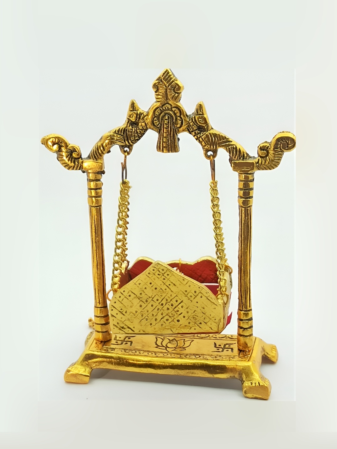 

Navyaksh Gold Toned Metal Religious Showpiece