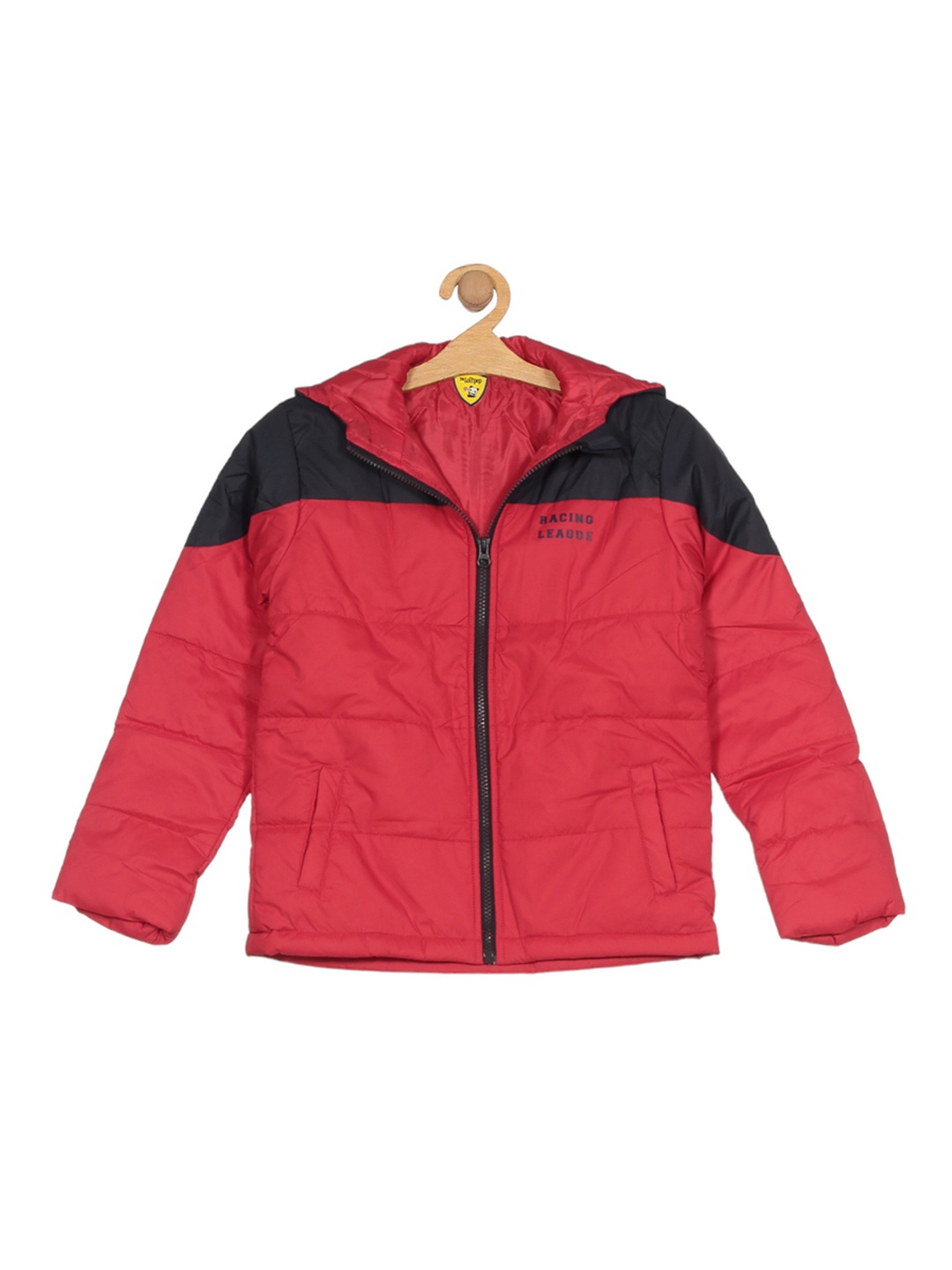 

Lil Lollipop Kids Hooded Lightweight Padded Jacket, Red