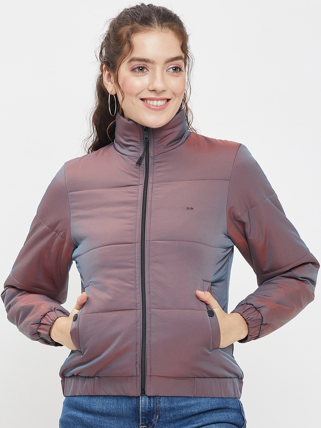 

Okane Lightweight Long Sleeves Padded Jacket, Burgundy