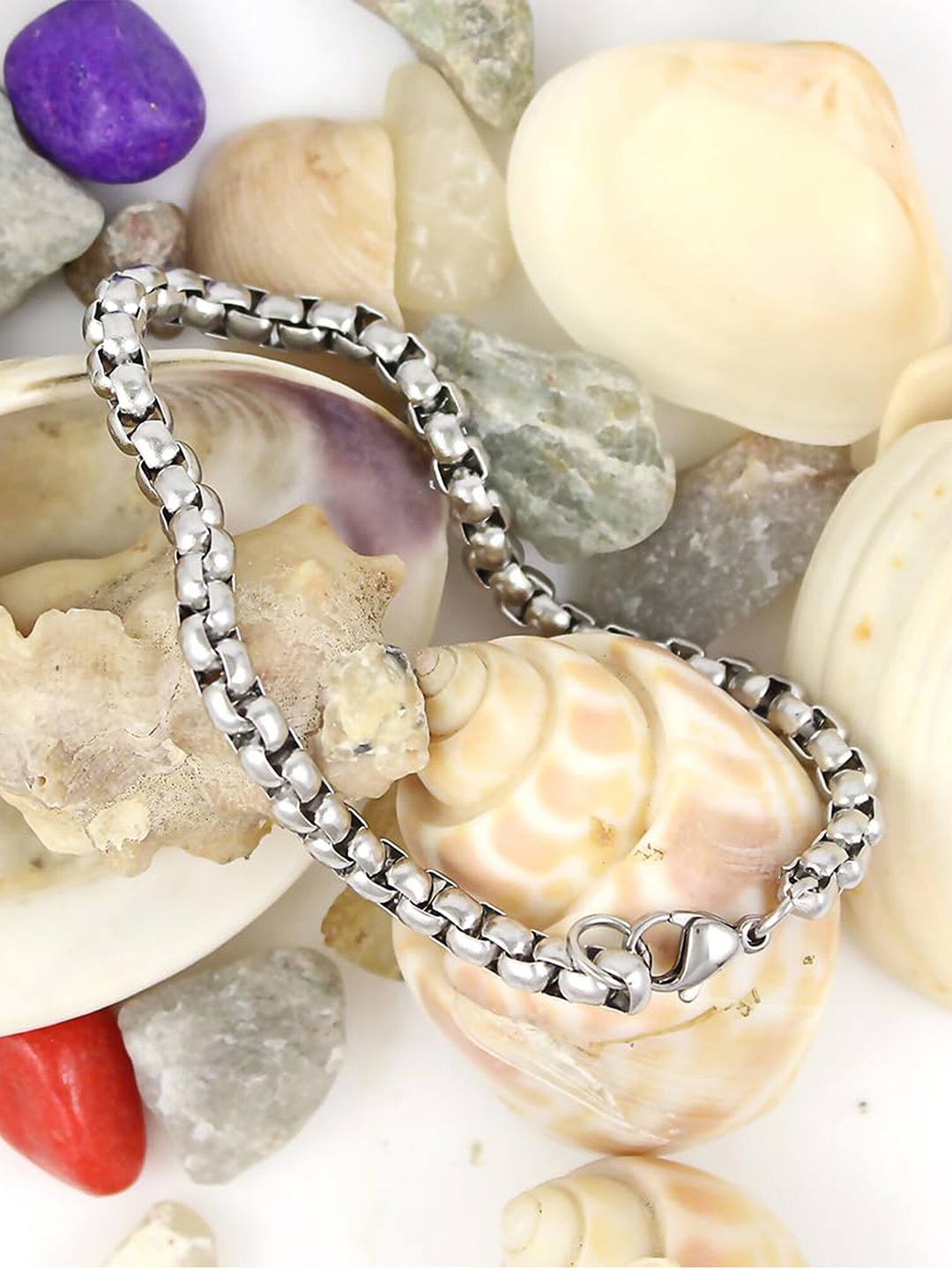 

Fashion Frill Silver-Plated Charm Bracelet
