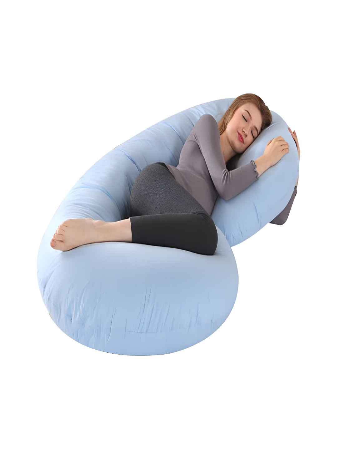 

Texlux Blue Fibre Filled Lightweight Maternity Pillow