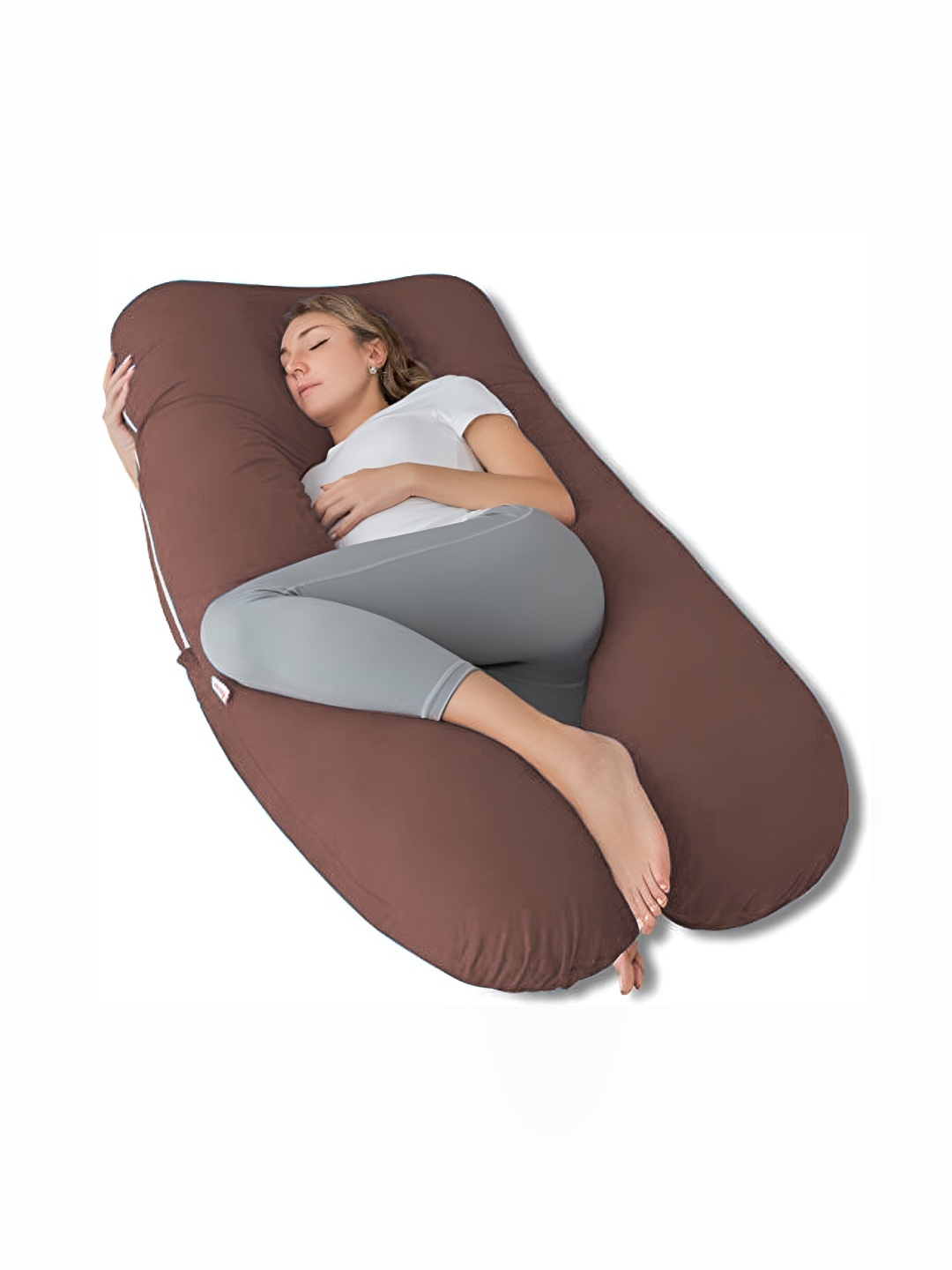 

Texlux Brown Fibre Filled Lightweight Maternity Pillow