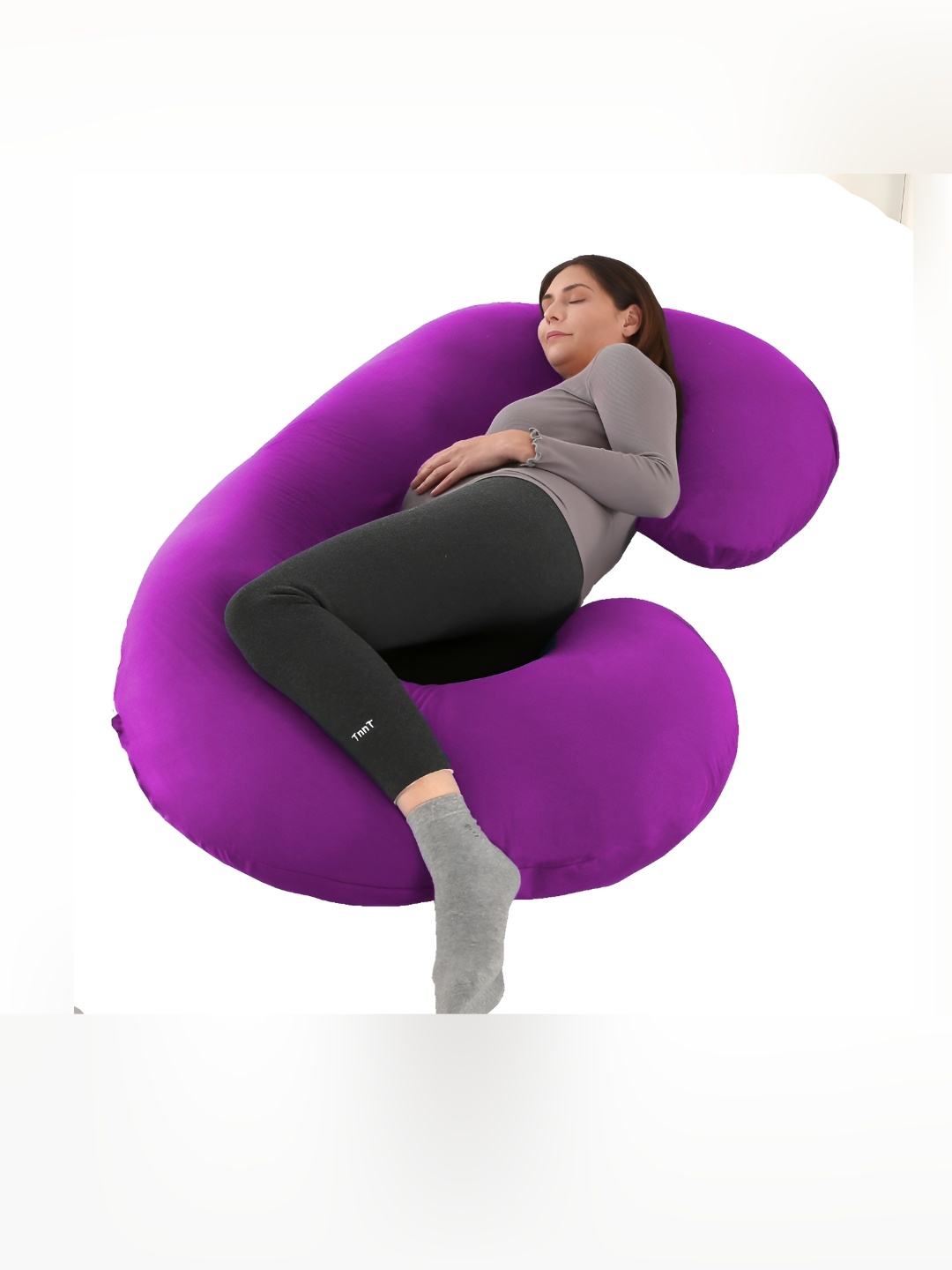 

Texlux Purple Fibre Filled Lightweight Maternity Pillow