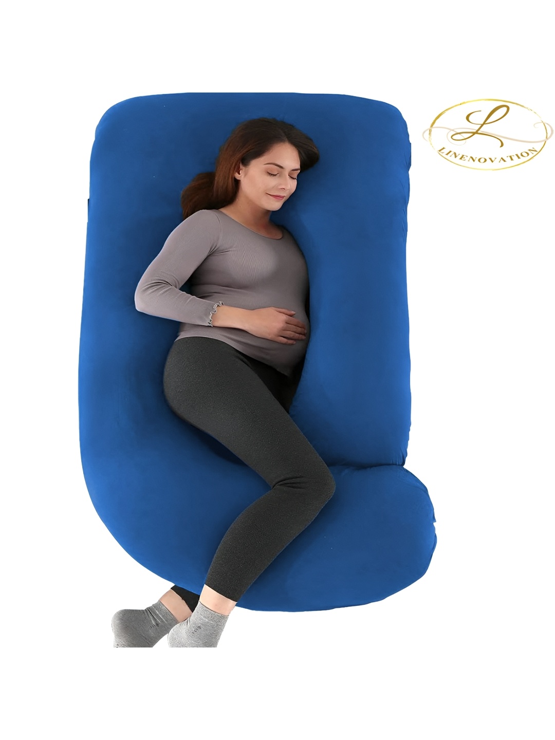 

Texlux Blue Fibre Filled Lightweight Maternity Pillow