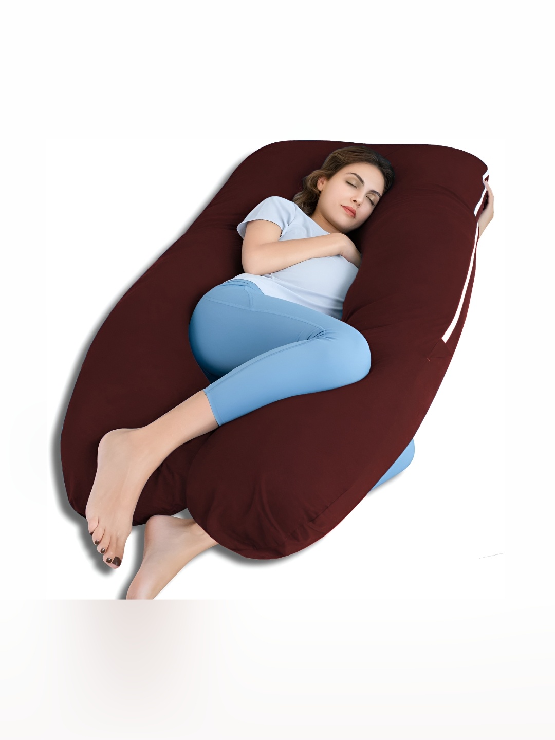 

Texlux Maroon Fibre Filled Polycotton Lightweight Maternity Pillow