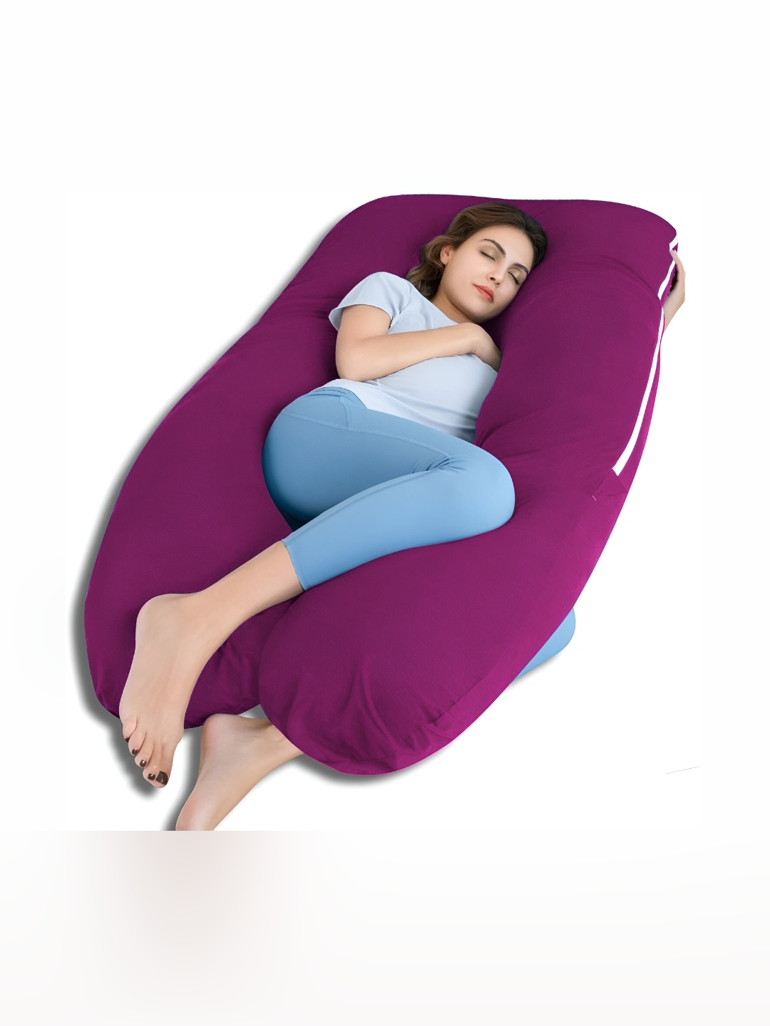 

Texlux Pink Fibre Filled Polycotton Lightweight Maternity Pillow