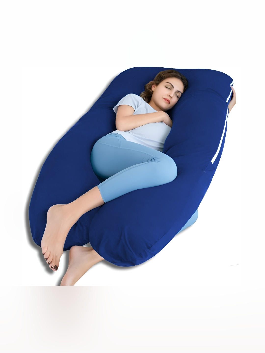 

Texlux Blue Fibre Filled Polycotton Lightweight Maternity Pillow