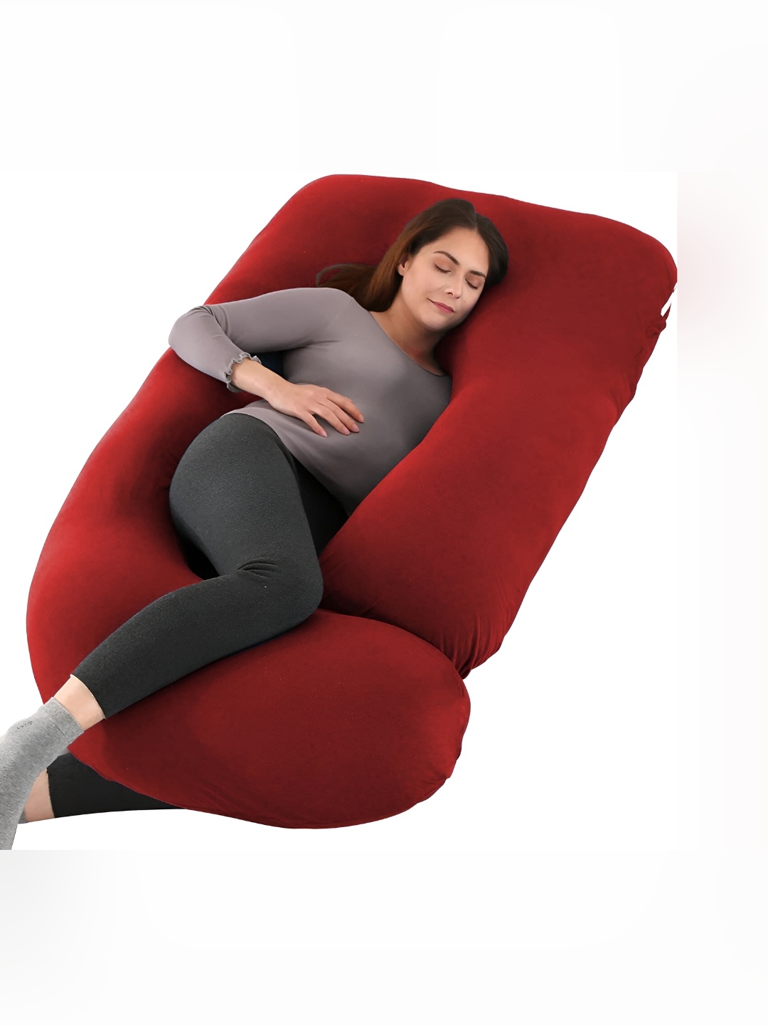 

Texlux Red Fibre Filled Polycotton Lightweight Maternity Pillow