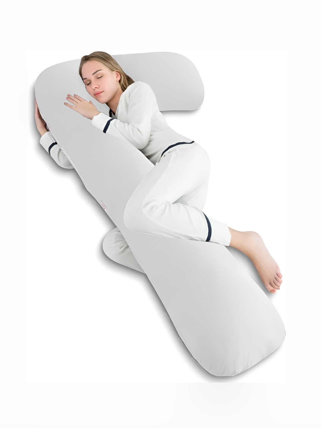 

Texlux White Fibre Filled Polycotton Lightweight Maternity Pillow